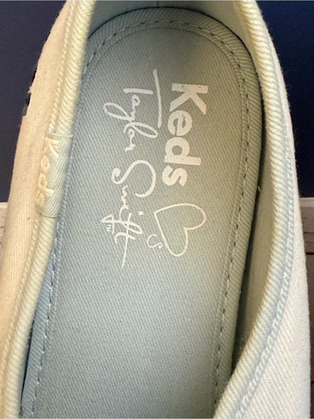 Keds Taylor Swift 1989 Tour seagull print canvas shoe limited edition 2015 EUC - Picture 5 of 16
